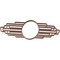 Ekena Millwork Elizabeth Wood Fretwork Pierced Ceiling Medallion, Walnut, 18"W x 9"H x 5"IW x 8 1/2"IH x 3/8"T CMWP18X09X0375EBWA - alternate 3